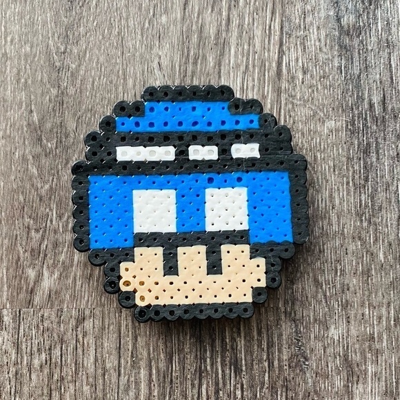 Toad Mario Party Dr. Who Tardis time machine Space Craft magnet handmade - Picture 1 of 2